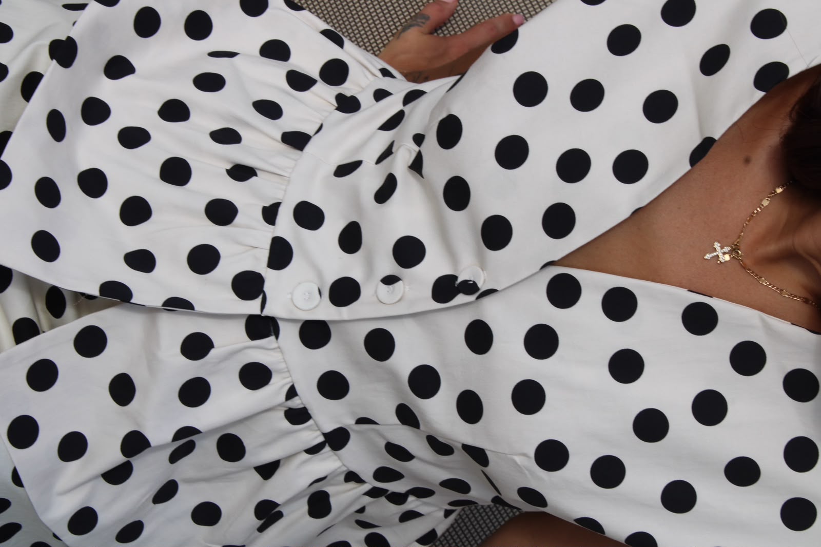 Top Pois Retro Chic