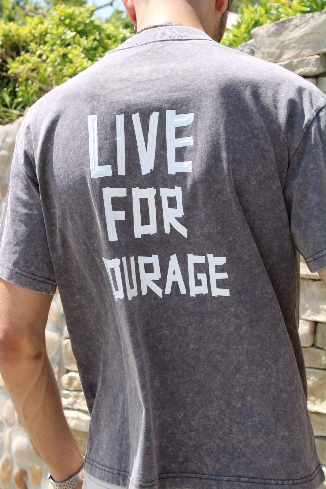 T-Shirt Oversize Live for Courage