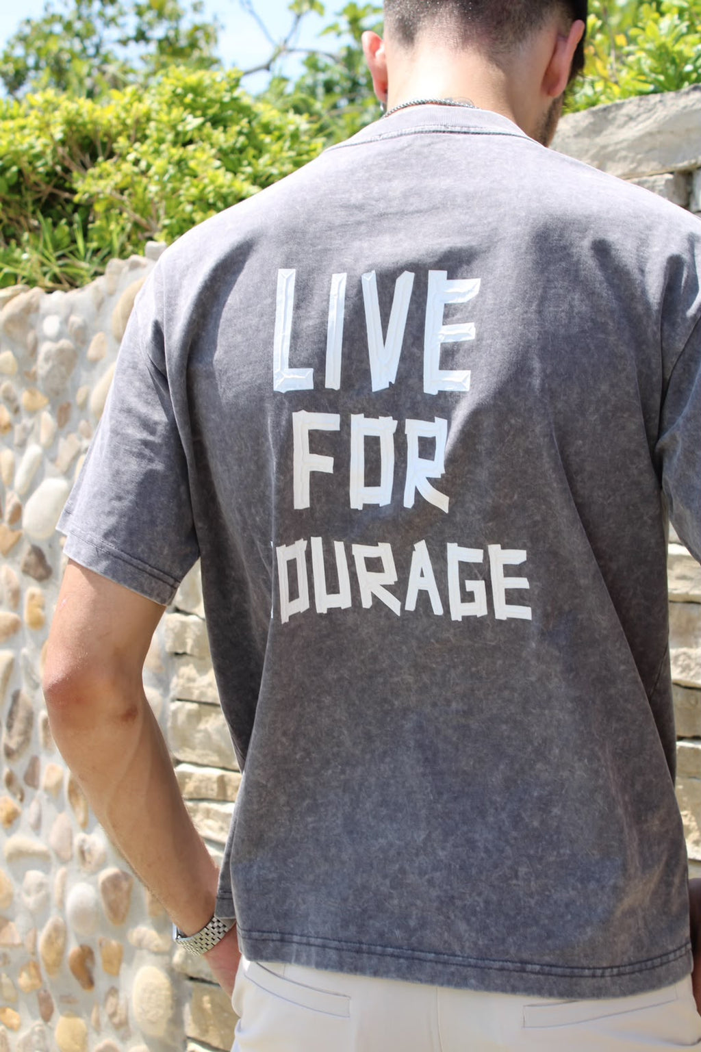 T-Shirt Oversize Live for Courage