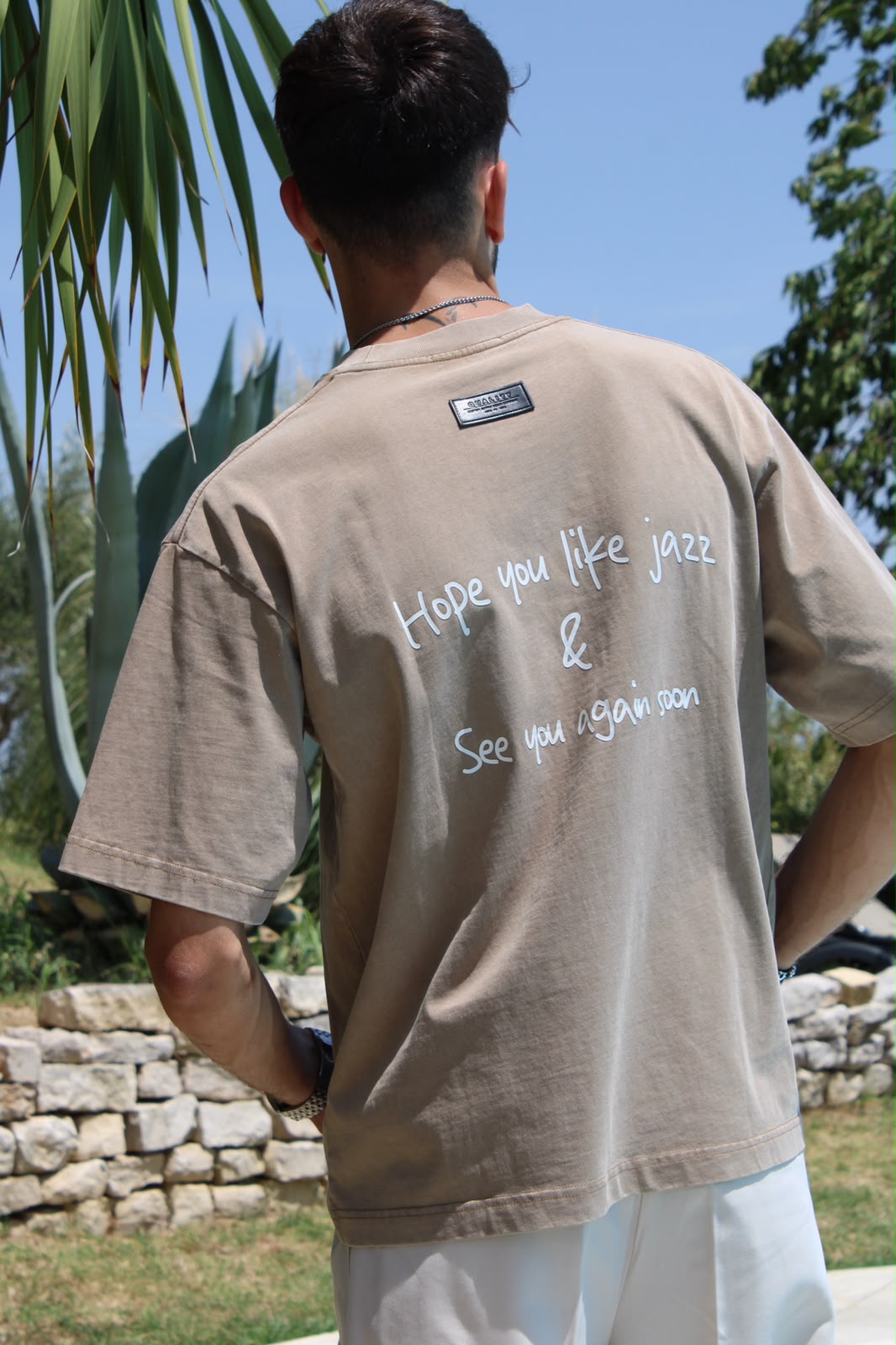 T-Shirt Oversize Hope You Like Jazz
