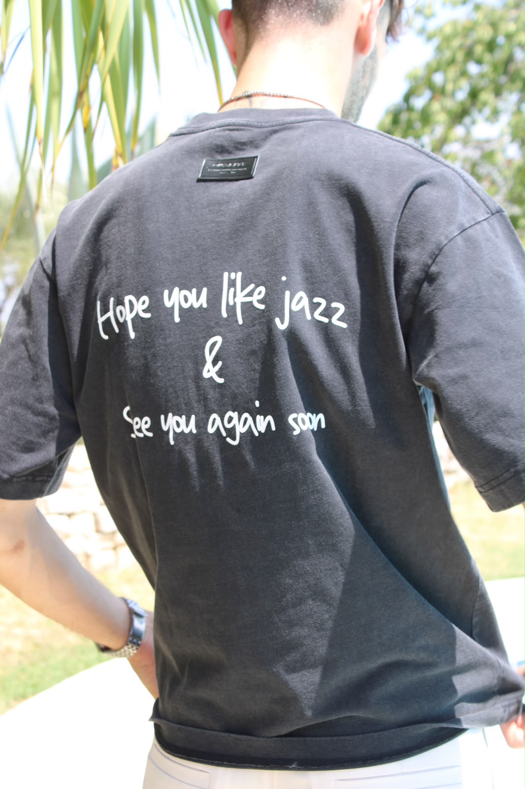 T-Shirt Oversize Hope You Like Jazz