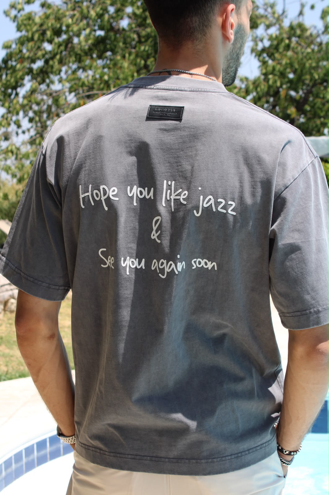 T-Shirt Oversize Hope You Like Jazz